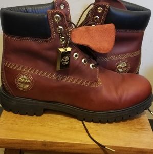 Timberland, 11.5, Burgundy